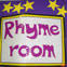 rhyme room classroom sign